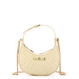 Gaëlle Mini Hobo Bag matelassè Avorio - 1