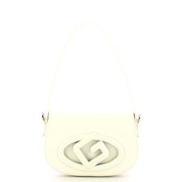 Gaëlle Borsa a mano Reg Shoulder Strap Maxi G Bianco - 1