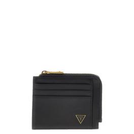 Guess Porta Carte di credito Scala in pelle Black - 1