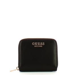 Guess Portafoglio Laurel Small Zip Around Black - 1