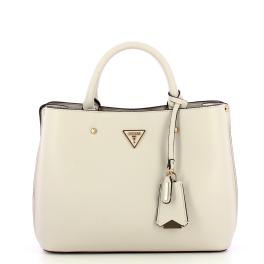 Guess Borsa a mano Meridian con borchie Ivory - 1