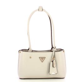 Guess Borsa a spalla Meridian borchie Ivory - 1