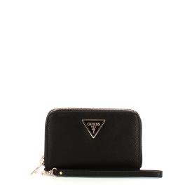 Guess Portafoglio Laurel Medium Double Zip Black - 1
