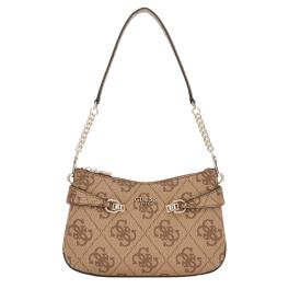 Guess Borsa a spalla Lorelei 4G Latte Logo - 1