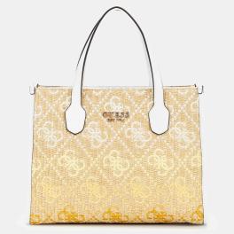 Guess Borsa a mano Silvana 4G Cornsilk Logo - 1