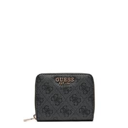 Guess Portafoglio Piccolo Laurel II Zip Around Coal Logo - 1
