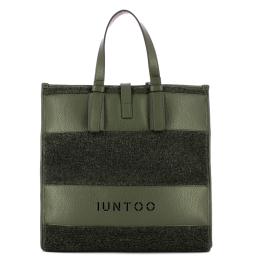 Iuntoo Shopper Grande Orsetto Essenziale Grigio Teddy Grigio - 1