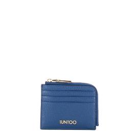 Iuntoo Portafoglio Zip Credit Card Armonia Bluette - 1