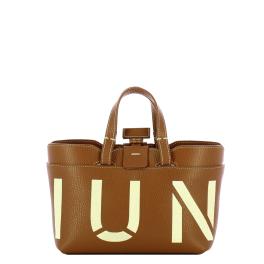 Iuntoo Shopping Sibilla Mini Logo Cuoio+Panna - 1