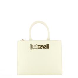JCAV Borsa a mano Metal Lettering White - 1