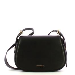 Michael Kors Tracolla Flap Lydia media Black - 1