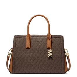 Michael Kors Borsa a mano Laila Media Brown Acorn - 1