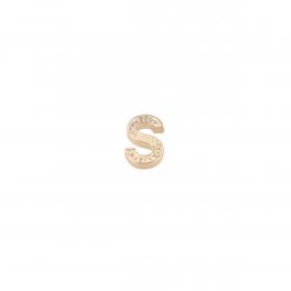 Liu Jo Letterina in Metallo con strass S - 1