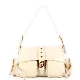Liu Jo Borsa a spalla con logo True Champagne - 1