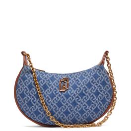 Liu Jo Borsa a spalla logata Blue Denim - 1