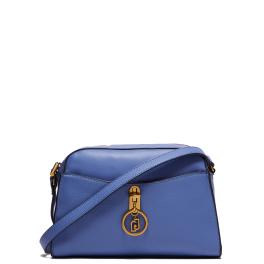 Liu Jo Borsa a tracolla Ecosostenibile con charm Steel Blue - 1