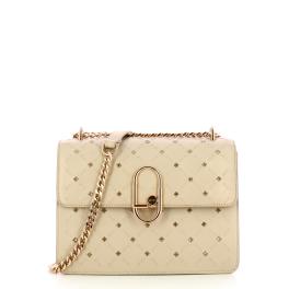 Liu Jo Borsa a tracolla con strass Coffee Milk - 1