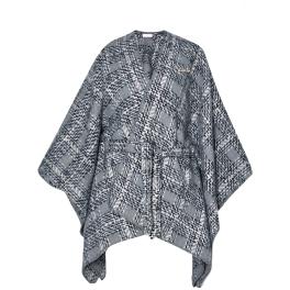 Liu Jo Poncho Pied de Poule Grey Cloud - 1