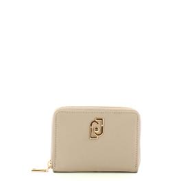 Liu Jo Portafoglio zip around piccolo in nylon Mushroom - 1