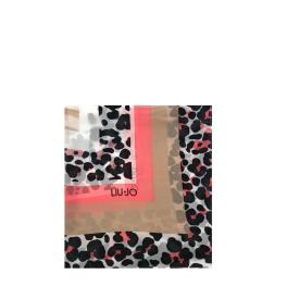 Liu Jo Foulard animalier Cloudy Coral - 1