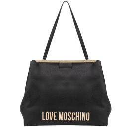 Love Moschino Borsa a spalla Lettering Logo Nero - 1