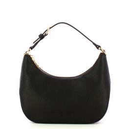 Love Moschino Hobo Bag Giant Logo Nero Oro - 1