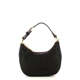 Love Moschino Hobo Bag Giant Logo mini Nero Oro - 1