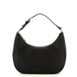 Love Moschino Hobo Bag Giant Logo Nero Nikel - 1