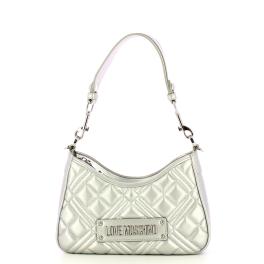 Love Moschino Sottospalla Quilted Silver - 1