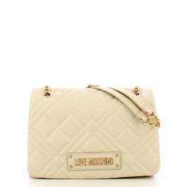 Love Moschino Borsa a tracolla Quilted Avorio - 1