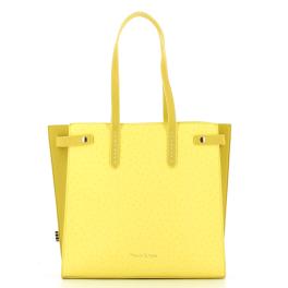 Manila Grace Borsa a spalla Feliss Medium Giallo - 1