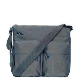 Mandarina Duck Expandable Crossbody Bag MD20 Blue Wing - 1