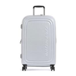 Mandarina Duck Trolley Medio 69 cm LOGODUCK + Exp. Glitter Silver - 1