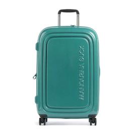 Mandarina Duck Trolley Medio 69 cm LOGODUCK + Exp. Glitter Green - 1
