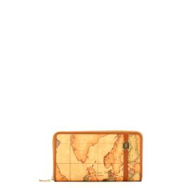 Alviero Martini 1a Classe Portafoglio Geo Classic con dettaglio 1C Zip Around Naturale - 1