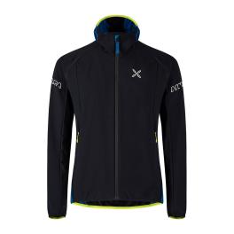 MNTR Giacca con cappuccio Flash Sky Nero Deep Blue - 1