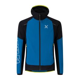 MNTR Giacca con cappuccio Wind Revolution Deep Blue - 1