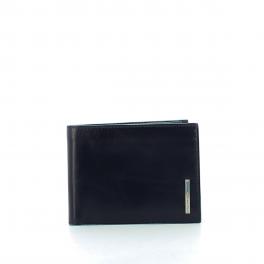 Wallet with coin pouch Blue Square-BLU/2-UN