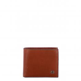 Piquadro Portafoglio con portamonete RFID Black Square - 1