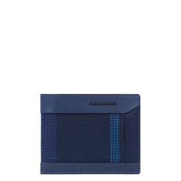 Piquadro Portafoglio con porta ID Removibile RFID in tessuto riciclato Steve - 1