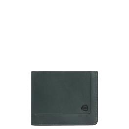 Piquadro Portafoglio con portamonete con zip RFID David - 1