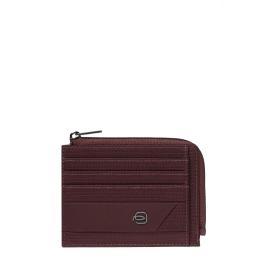 Piquadro Bustina Porta Carte Nevet Bordeaux - 1