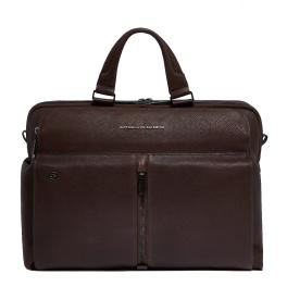 Piquadro Cartella Hedley Porta PC 15.6" Testa Di Moro - 1
