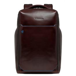 Piquadro Zaino Porta PC Blue Square 15.6" Mogano - 1