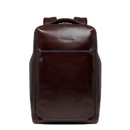 Piquadro Zaino Porta PC Blue Square 14" Mogano - 1