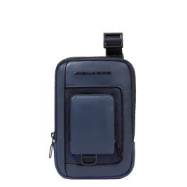 Piquadro Tracolla Porta Cellulare Liko Blu - 1