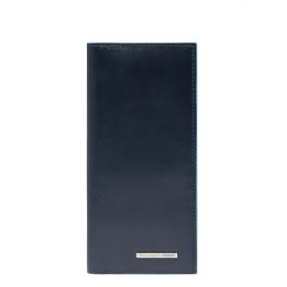 Piquadro Portafoglio Verticale Grande Blue Square Blu2 - 1