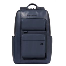 Piquadro Zaino Liko Porta PC 14" Blu - 1