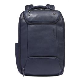 Piquadro Zaino Cronus Porta PC 14" Blu - 1