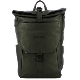 Piquadro Zaino Than Roll-Top Porta PC 15.6" Nero - 1